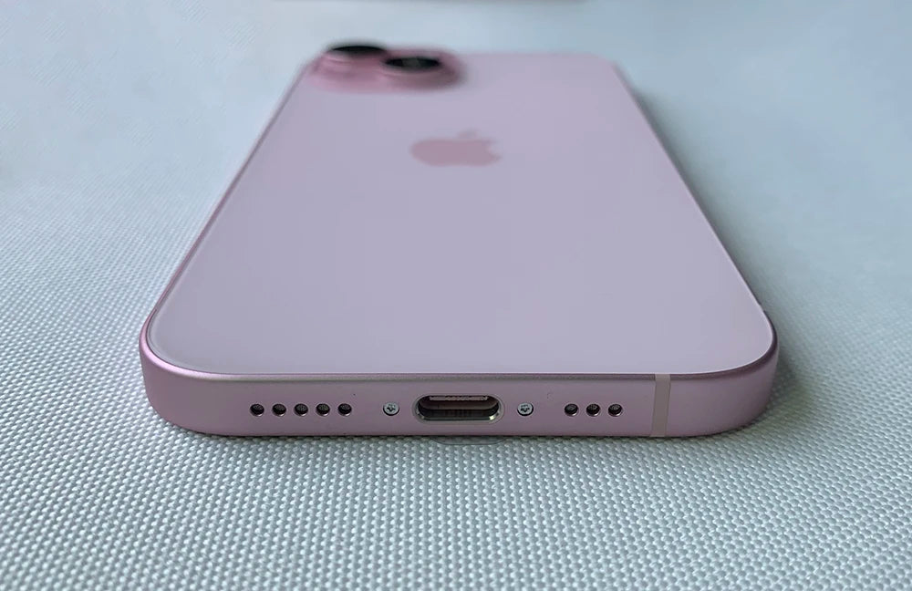 Original Used Apple iPhone 15 5G Mobile Phone Face ID 128GB/256/512GB Dual e-SIM NFC 48MP+12MP IOS A16 Hexa-Core SmartPhone