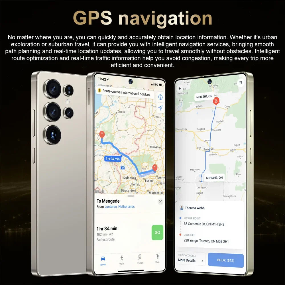 Cellphones S25 Ultra 7.3HD Original Mobile Phones 4G 5G Dual SIM Card Smartphone 7800mAh Android 14 Global Version Cell Phone
