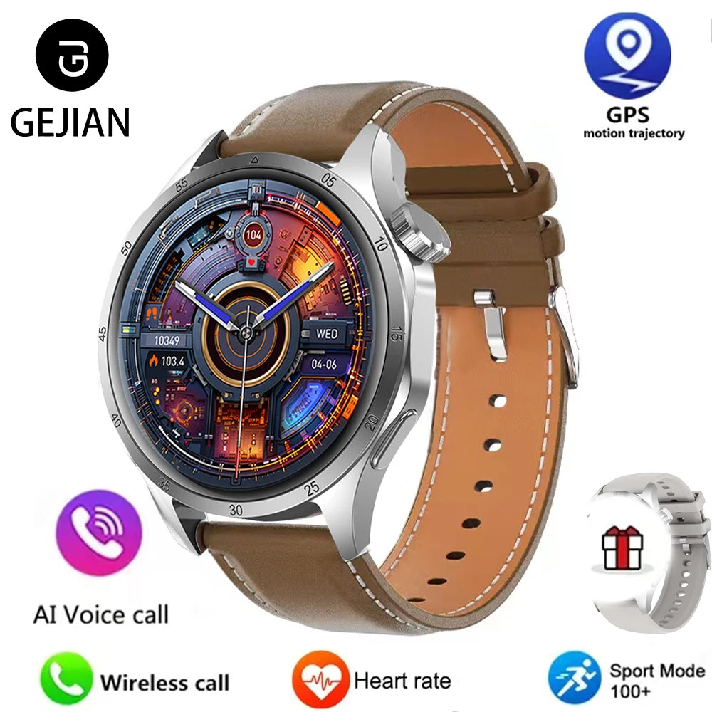 For HUAWEI GT5 Pro GPS NFC Smart Watch Men 360*360 AMOLED Screen Heart rate Bluetooth Call IP67 Waterproof Man Smartwatch 2025
