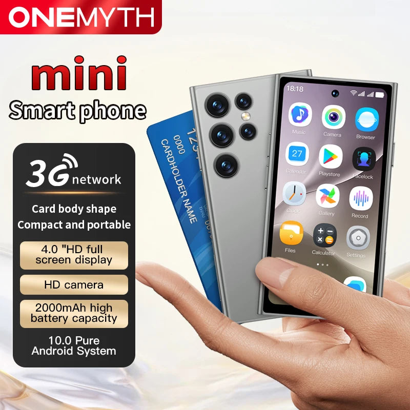 New Arrivals ONEMYTH S25 Pro Mini 3G Smartphone 4.0 Inch Full Screen Display 2000mAh 2GB RAM 16GB ROM Dual SIM With Play Store