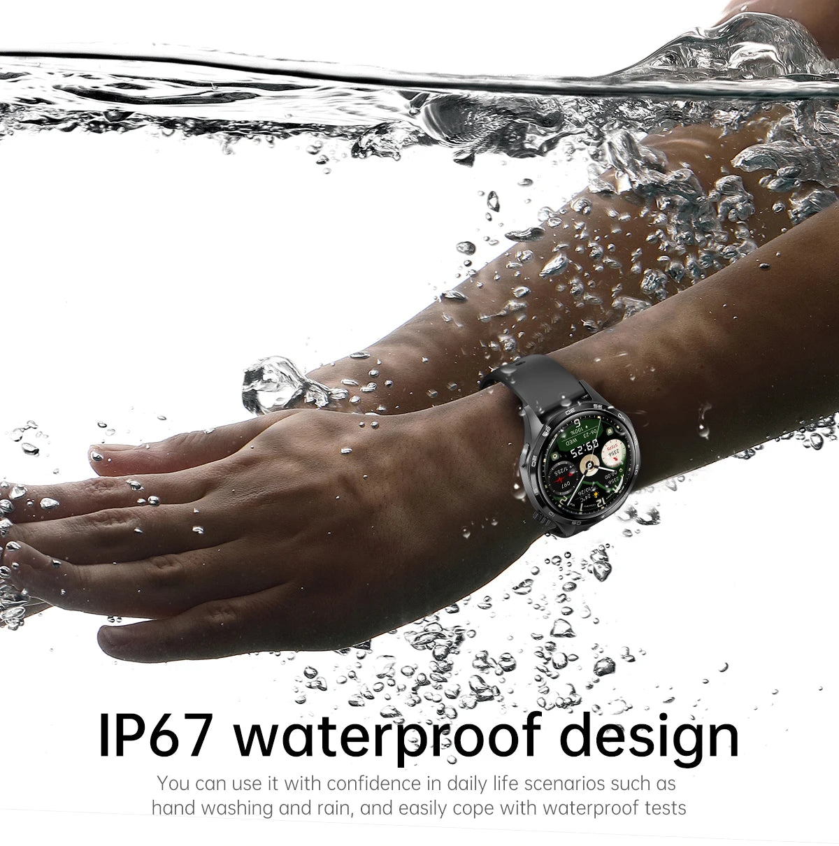 For HUAWEI IOS Outdoor Sport GPS Smart Watch Men 1.53-inch HD AMOLED Screen IP68 Waterproof Bluetooth Call NFC Smartwatch 2025