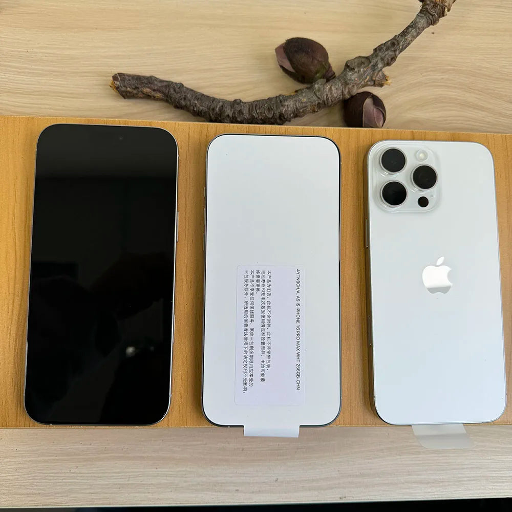 Apple iPhone 16 Pro Max 6.9" 5G Dual SIM Card Smartphone LTPO Super Retina XDR OLED Face ID NFC A18Pro 256/512GB 8GB Unlocked