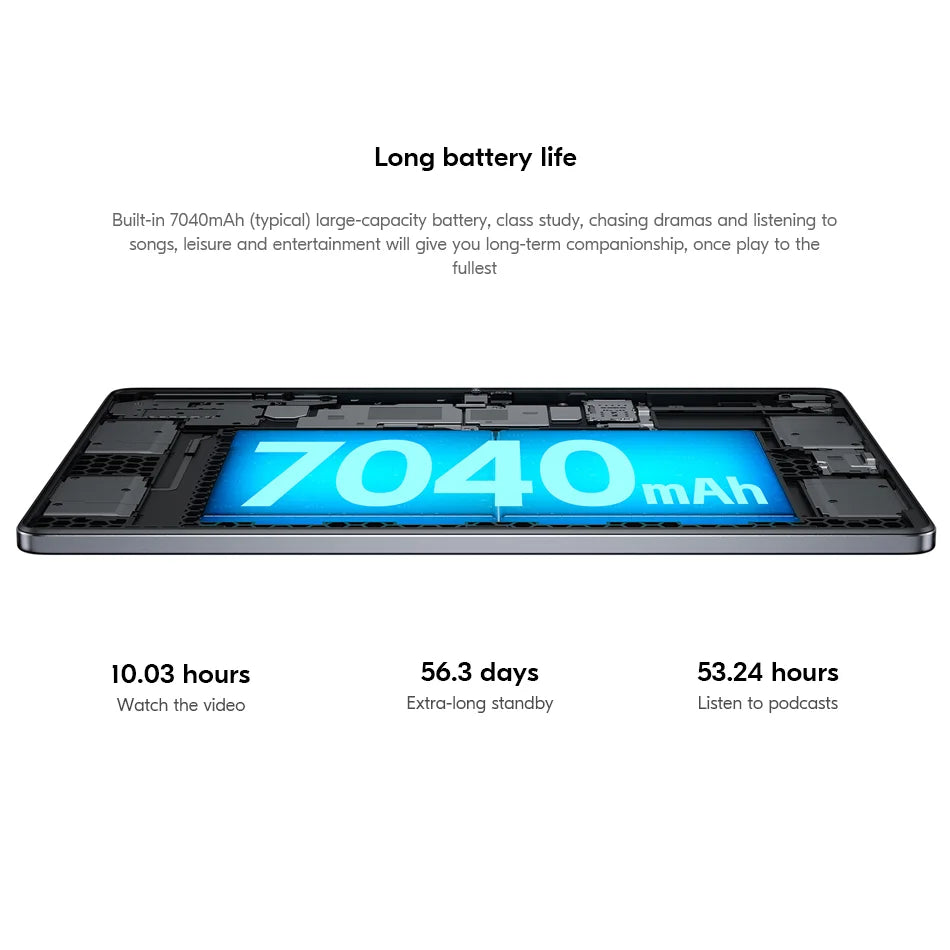 Global Firmware Lenovo Xiaoxin Pad 6 GB 128GB 2024 Version 90Hz 11'' Display Mini Tablet Snapdragon 685 7040mAh Google Play Tab