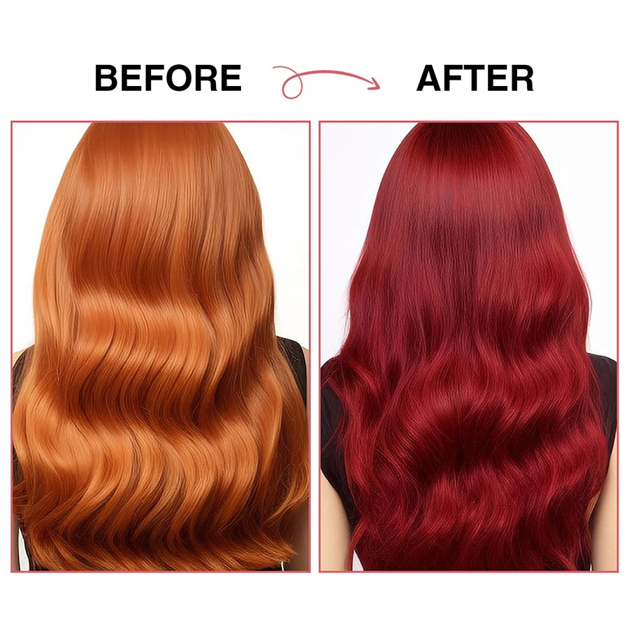 GOIPLE DIY Hairs Dyed Mud Hair Colour Wax Easy To Wash Long Lasting Dye for Eyebrow Beards Coloring Temporary Hair Colour Cream