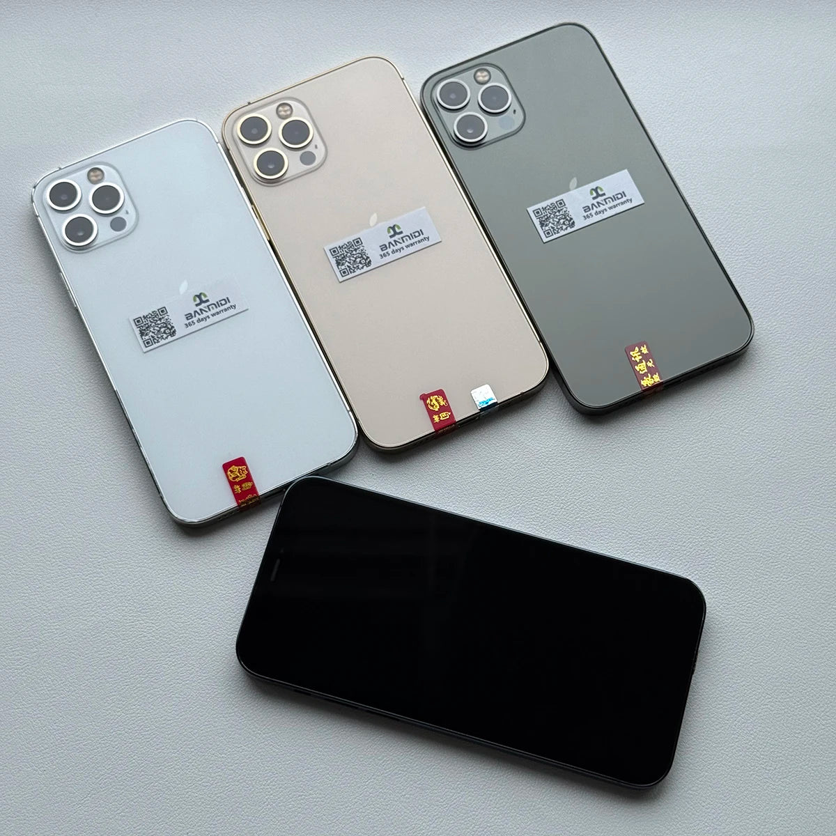 iPhone 12 Pro 6GB RAM 12Pro 128/256/512GB ROM 6.1" Super Retina OLED A14 IOS Face ID Unlocked 5G Original Cell Phone