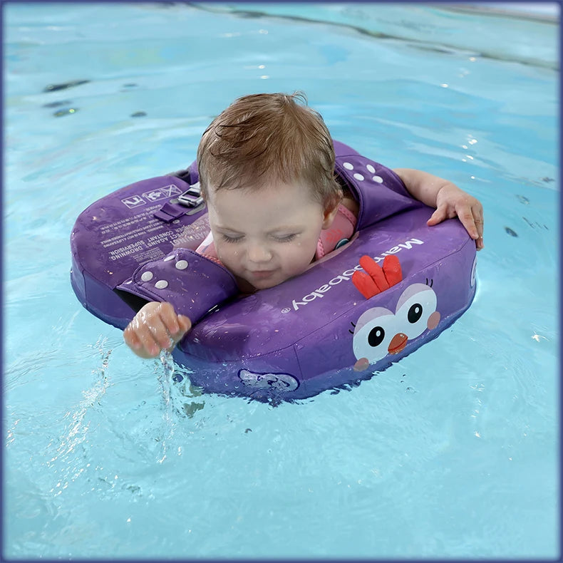 Mambobaby VIP Dropshipping Non-Inflatable Baby  Floats with Canopy  Underarm Swimming  Floater Spa Buoy Trainer Suppliers