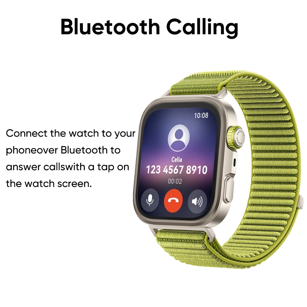 HUAWEI Watch Fit 4 Pro Smartwatch,1.82 inch AMOLED Display,Sapphire Glass,ECG,Heatrate Tracking,compatible with iOS and Android