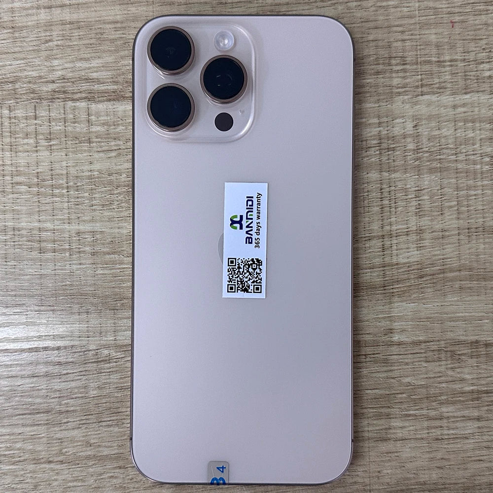 Original Apple iPhone 16 Pro Max Smartphone 256GB 512GB iOS 18 6.9" Super Retina XDR OLED 48MP Triple 16PM 5G Modile Phone