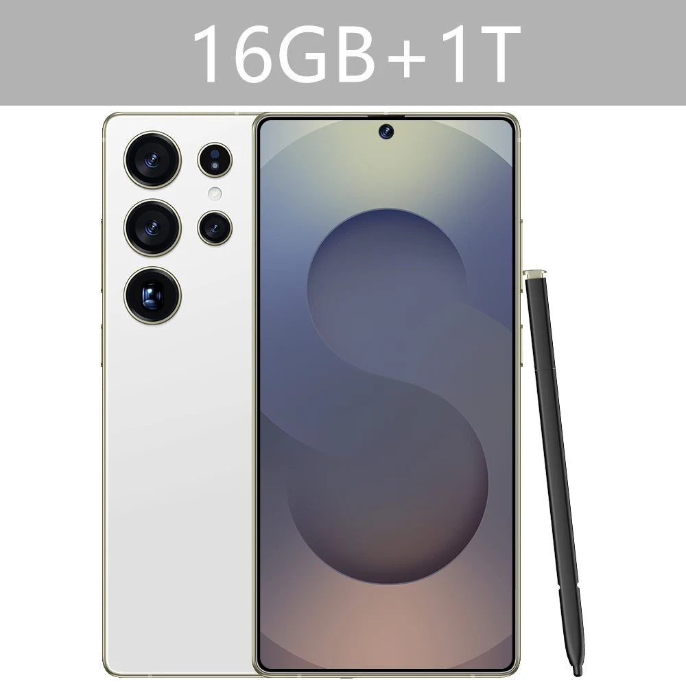 Cellphones S25 Ultra 7.3HD Original Mobile Phones 4G 5G Dual SIM Card Smartphone 7800mAh Android 14 Global Version Cell Phone