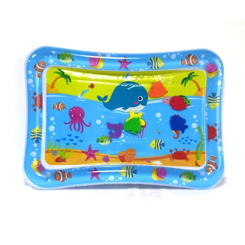 Summer Inflatable Water Mat for Babies Playmat Toddler Activity Play Early Education Baby Water Play Essential Toy