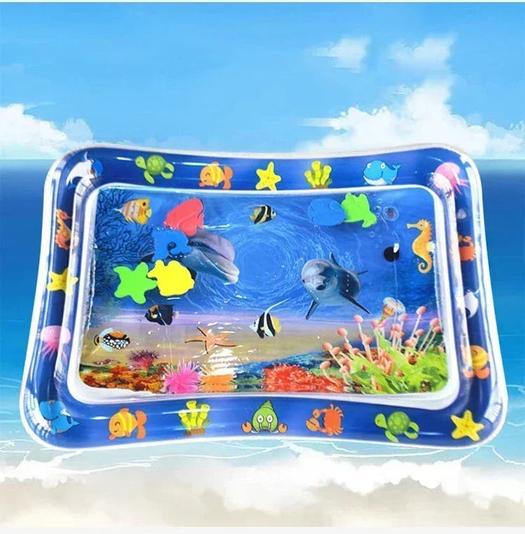 Summer Inflatable Water Mat for Babies Playmat Toddler Activity Play Early Education Baby Water Play Essential Toy