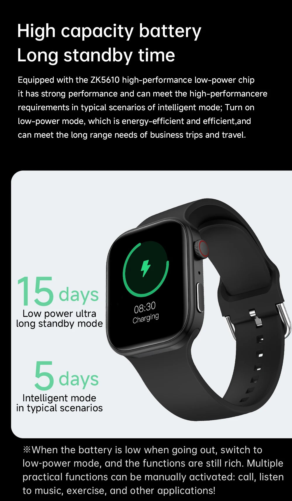 NEW Global Smartwatch For Apple Watch 1.83 Screen Multi Sport Mode Wireless Bluetooth Call Heart Rate Monitor For Men Women