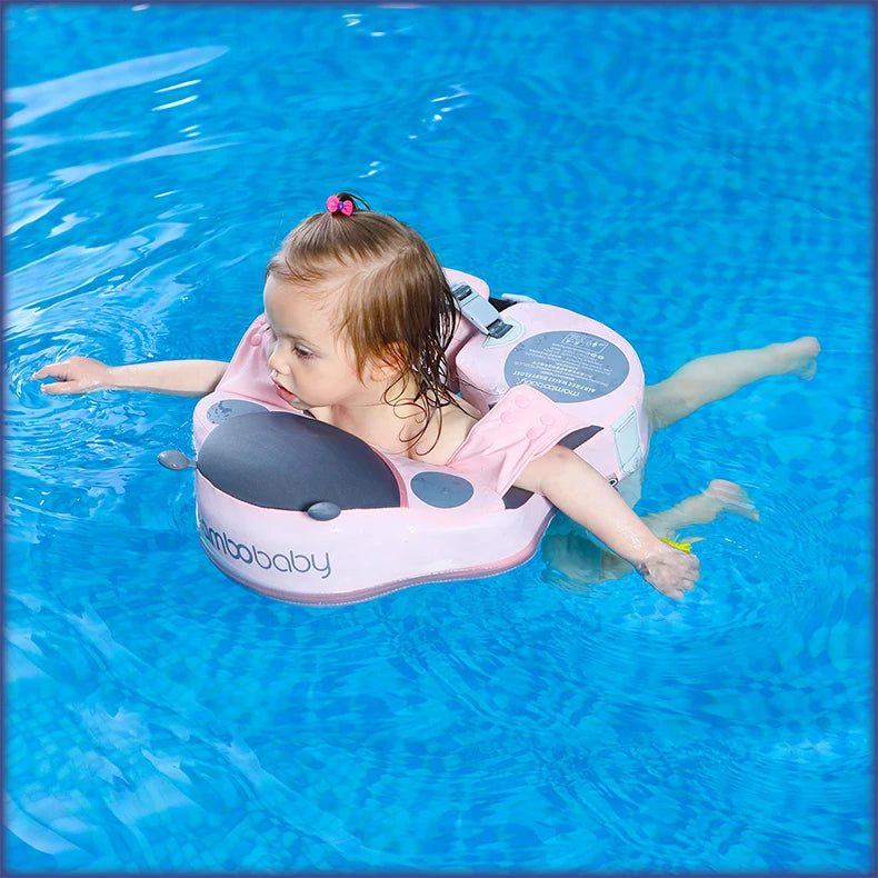 Mambobaby VIP Dropshipping Non-Inflatable Baby  Floats with Canopy  Underarm Swimming  Floater Spa Buoy Trainer Suppliers