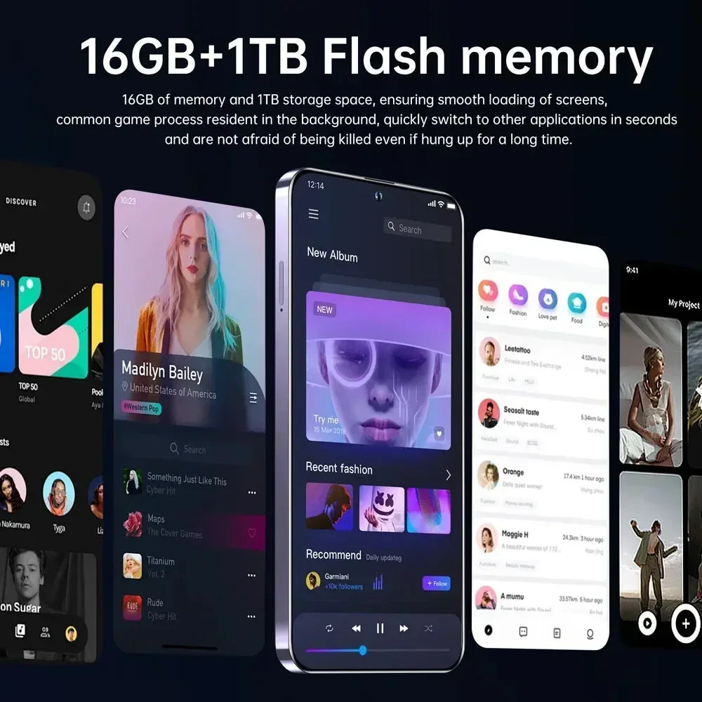 2025 Cellphones S25 Ultra Original 5G Smartphone 7.3HD Dual SIM Card Cell Phone 7800mAh Android 14 Global Version Mobile Phones