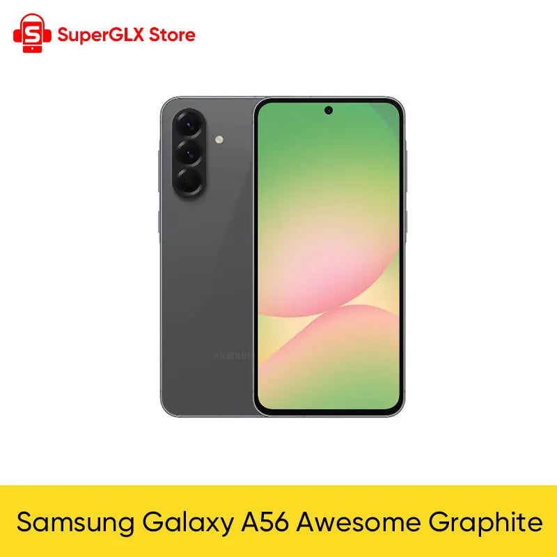 Global Version Samsung Galaxy A56 Exynos 1580 5G Smartphone 6.7" Super AMOLED 120Hz Display 50MP Camera 5000mAh 45W Fast Charge
