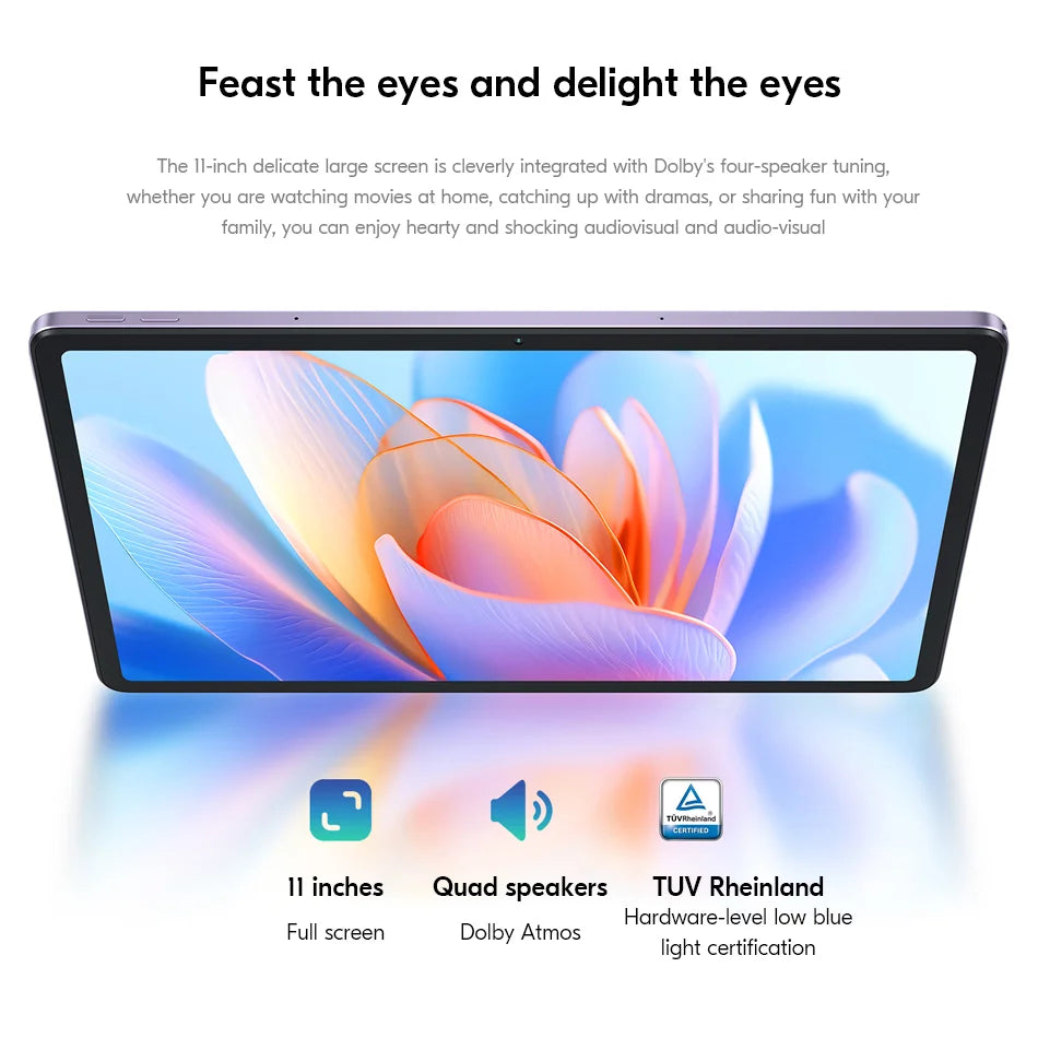 Global Firmware Lenovo Xiaoxin Pad 6 GB 128GB 2024 Version 90Hz 11'' Display Mini Tablet Snapdragon 685 7040mAh Google Play Tab