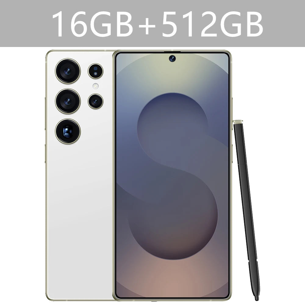 Cellphones S25 Ultra 7.3HD Original Mobile Phones 4G 5G Dual SIM Card Smartphone 7800mAh Android 14 Global Version Cell Phone