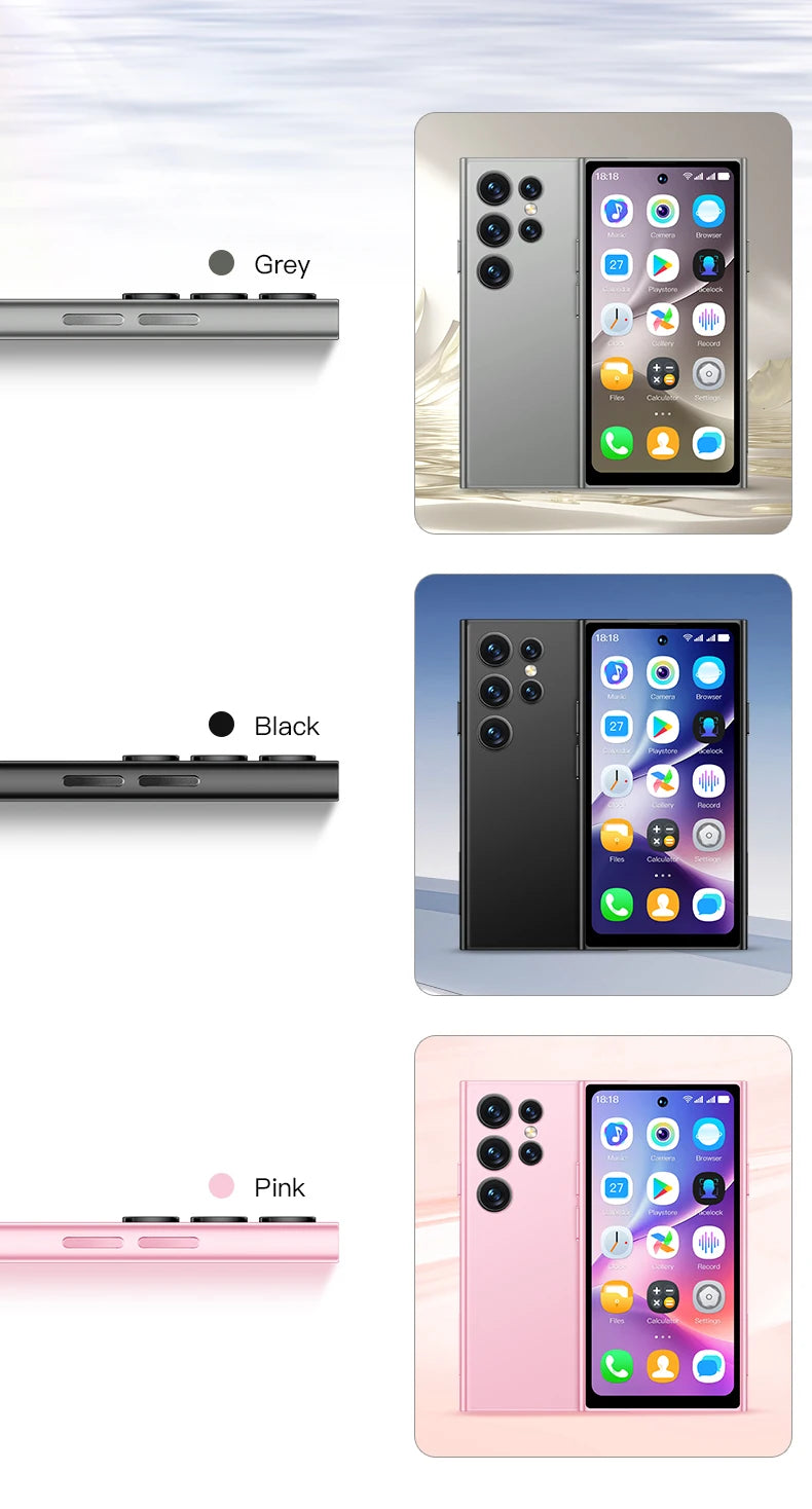 New Arrivals ONEMYTH S25 Pro Mini 3G Smartphone 4.0 Inch Full Screen Display 2000mAh 2GB RAM 16GB ROM Dual SIM With Play Store