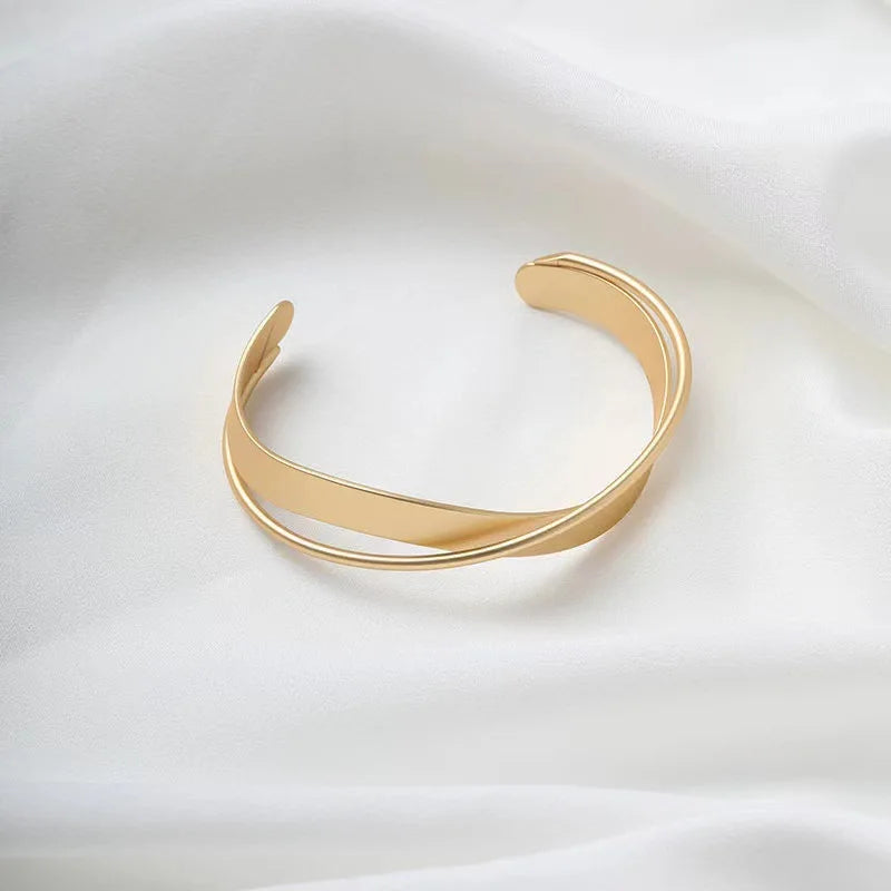 2024 New Korea New Fashion Letter D Star Simple Vintage Pendant Bracelet Woman Stainless Steel Bracelet Luxury Original Jewelry