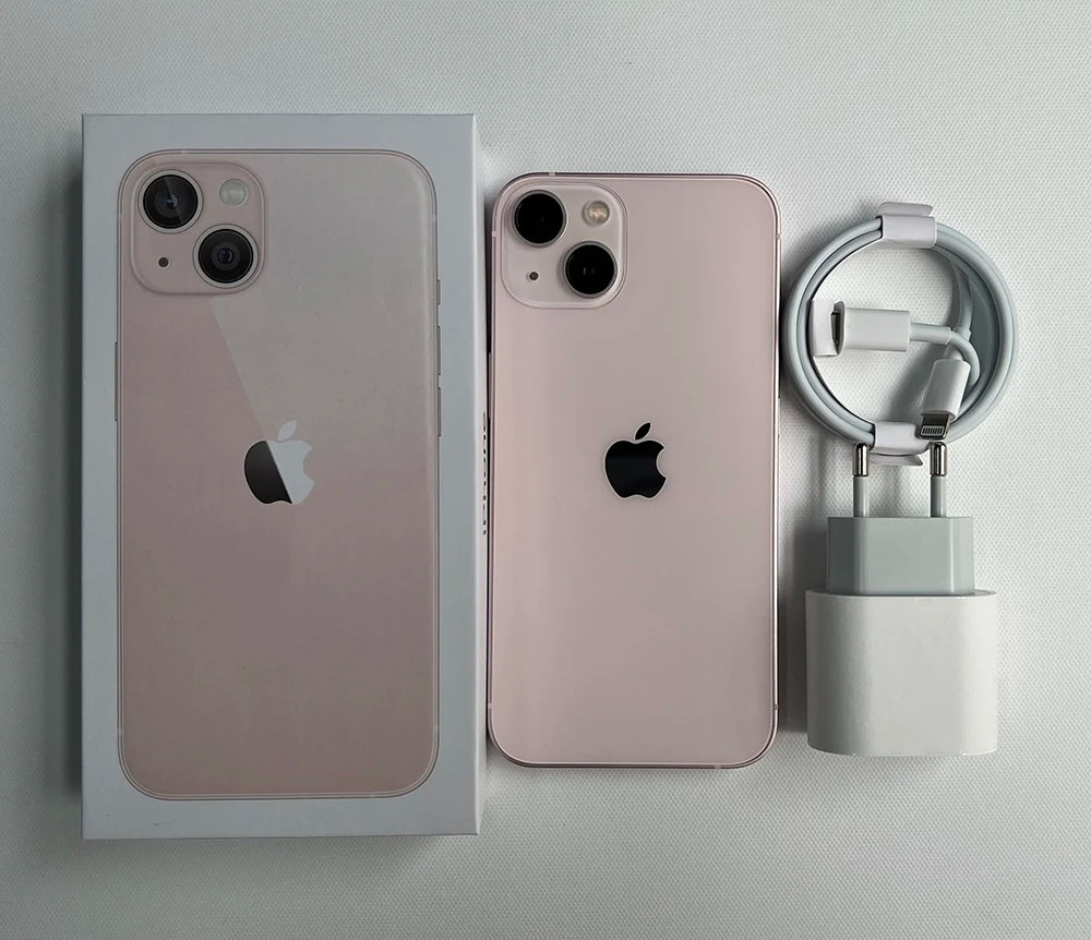 Original Apple iPhone 13 5G Mobile Phone 128GB/256GB/512GB Face ID NFC 6.1'' XDR OLED 12MP Bionic A15 Hexa Core IOS SmartPhone