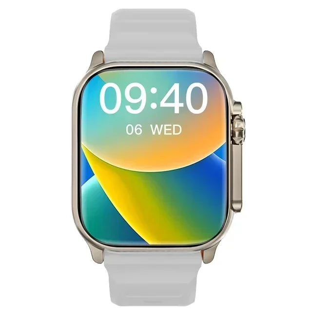 New T900 Ultra Smart Watch Men 49mm Series 9 AMOLED Screen NFC Compass Waterproof For Apple Watch IWO Ultra 9 Call Smartwatch