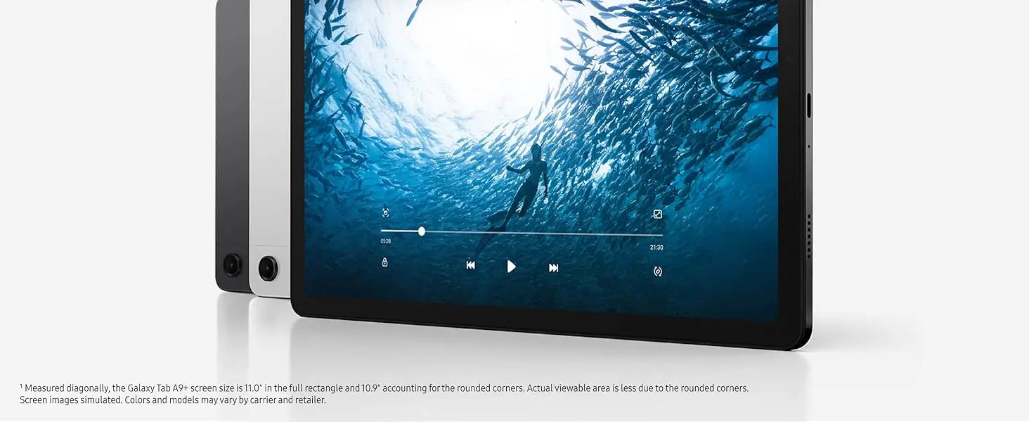 SAMSUNG Galaxy Tab A9 plus Tablet 11” 4+64GB Android Tablet, 2.2GHz, 1.8GHZ  A9+ Tablo Quad Speakers,Slim  X210 WiFi Vision