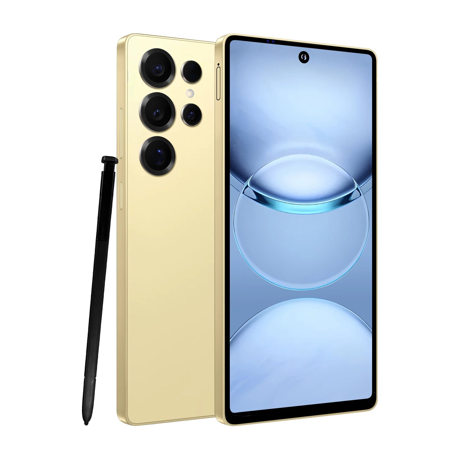 S25 Pro Smartphone Android 6.8Inch HD 8/12GB RAM 256/512GB ROM 5800mAh 48MP Camera Android 12 MTK Core Google Play Cell phone