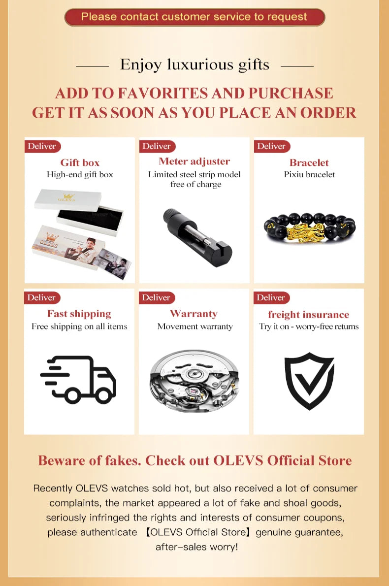 OLEVS Women's Watches Luxury Tourbillon Style Original Automatic Mechanical Watch for Woman Waterproof Luminous Ladies Watch