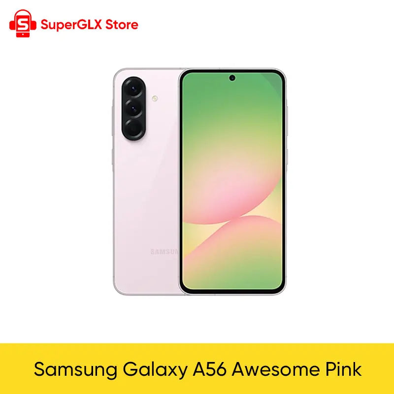 Global Version Samsung Galaxy A56 Exynos 1580 5G Smartphone 6.7" Super AMOLED 120Hz Display 50MP Camera 5000mAh 45W Fast Charge