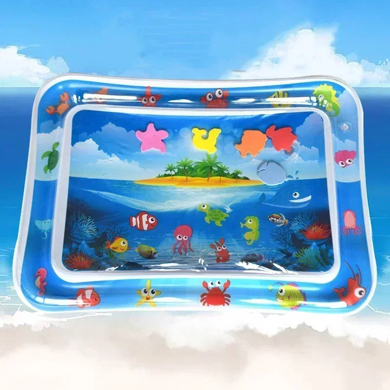 Summer Inflatable Water Mat for Babies Playmat Toddler Activity Play Early Education Baby Water Play Essential Toy