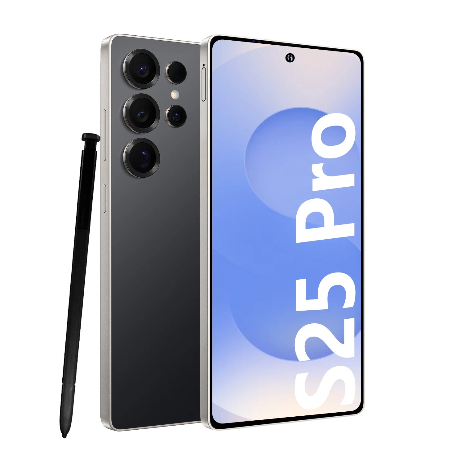 FUFFI S25 Pro Smartphone 5G Cellphones Android 12,6.8 inch Screen,12+512GB,24+48MP Mobile phone 5800mAh Google Play Store,Phone