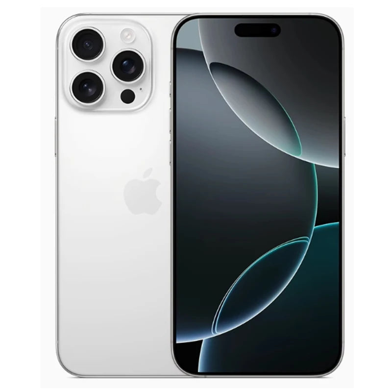 Apple iPhone 16 Pro Max 6.9" 5G Dual SIM Card Smartphone LTPO Super Retina XDR OLED Face ID NFC A18Pro 256/512GB 8GB Unlocked