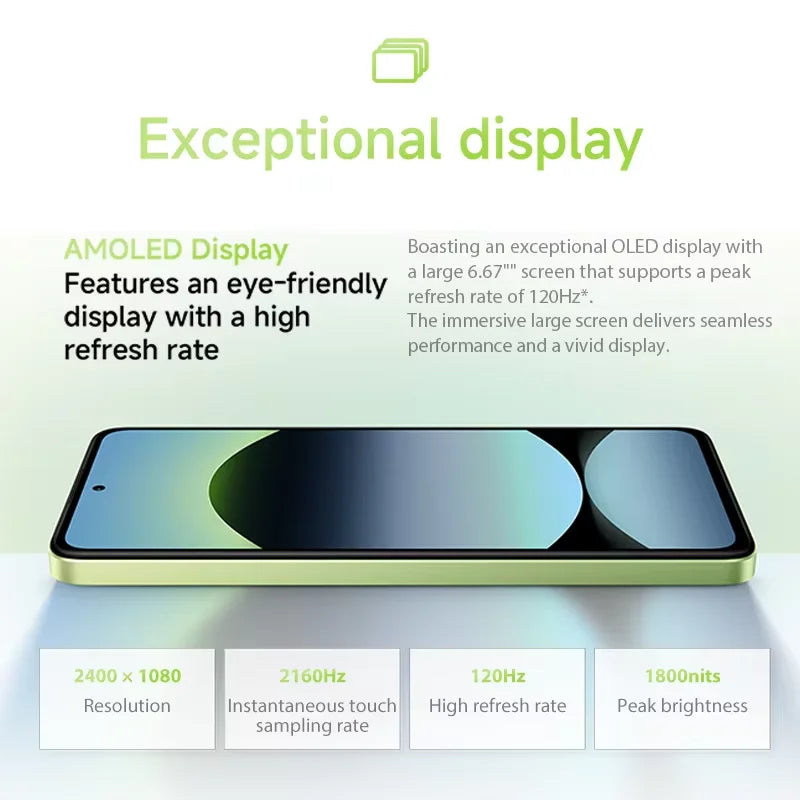 Global Version Xiaomi Redmi Note 14 4G Smartphone 128GB / 256GB ROM MediaTek Helio G99-Ultra 108MP Camera 6.67" AMOLED 5500mAh