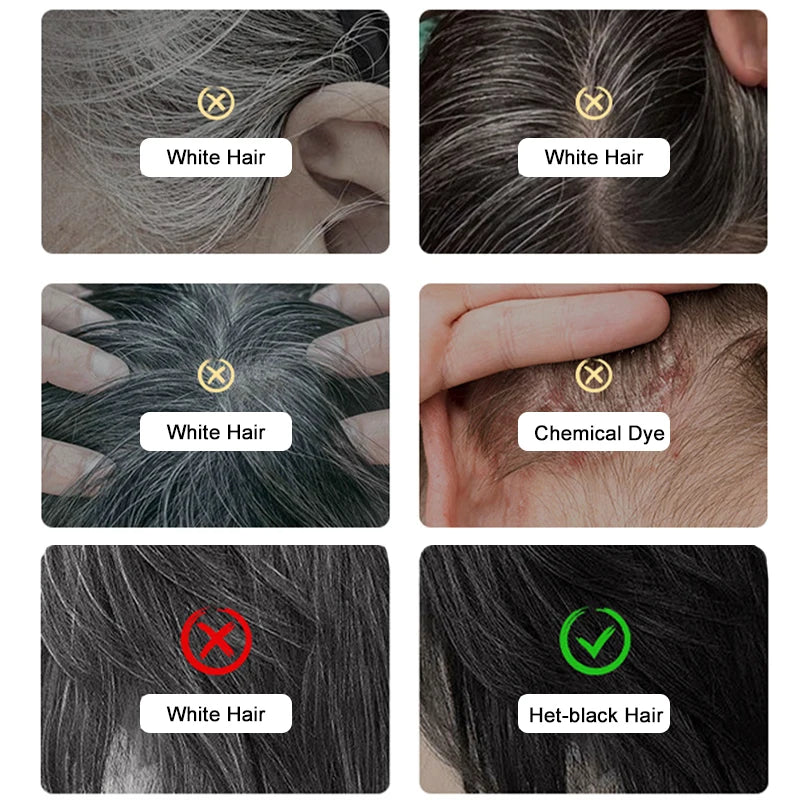 3 Colors Hair Stick, Gray Hair Covering Artifact No Color Loss Disposable Hair Dye Stick Hair Roots Hair Dyeing and Color