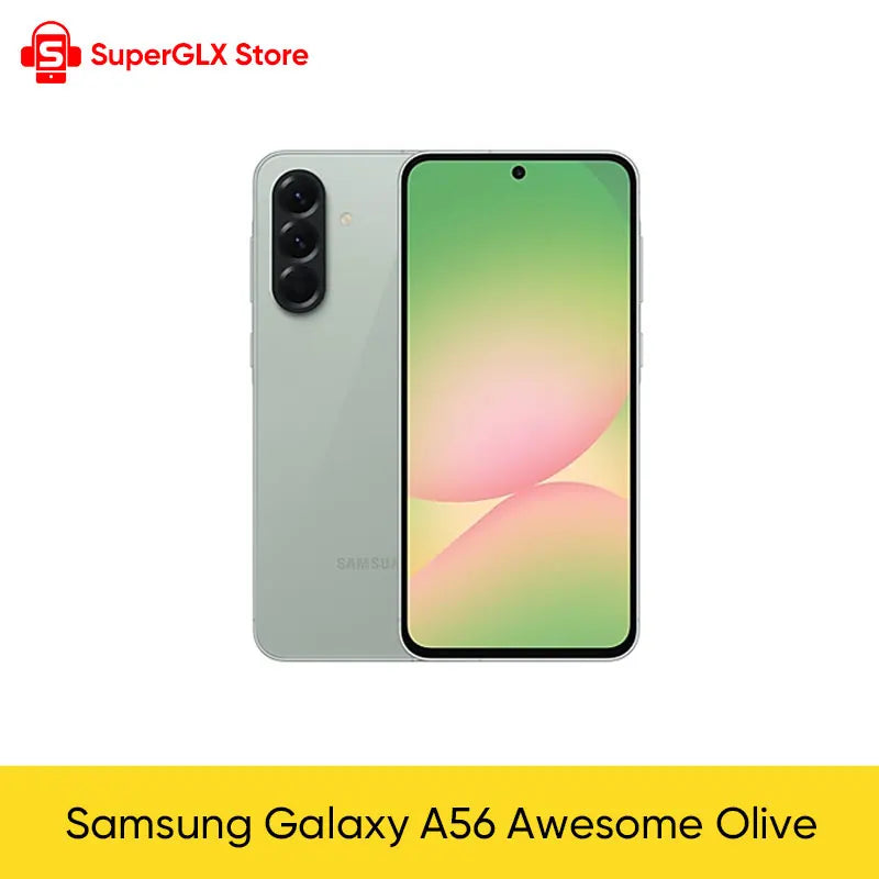 Global Version Samsung Galaxy A56 Exynos 1580 5G Smartphone 6.7" Super AMOLED 120Hz Display 50MP Camera 5000mAh 45W Fast Charge