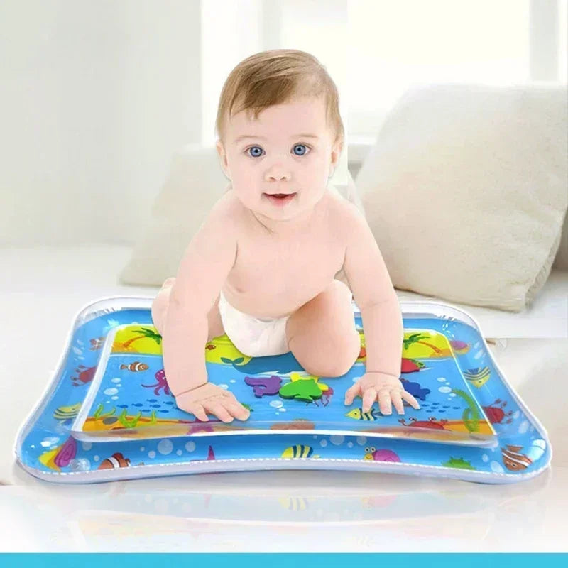 Summer Inflatable Water Mat for Babies Playmat Toddler Activity Play Early Education Baby Water Play Essential Toy