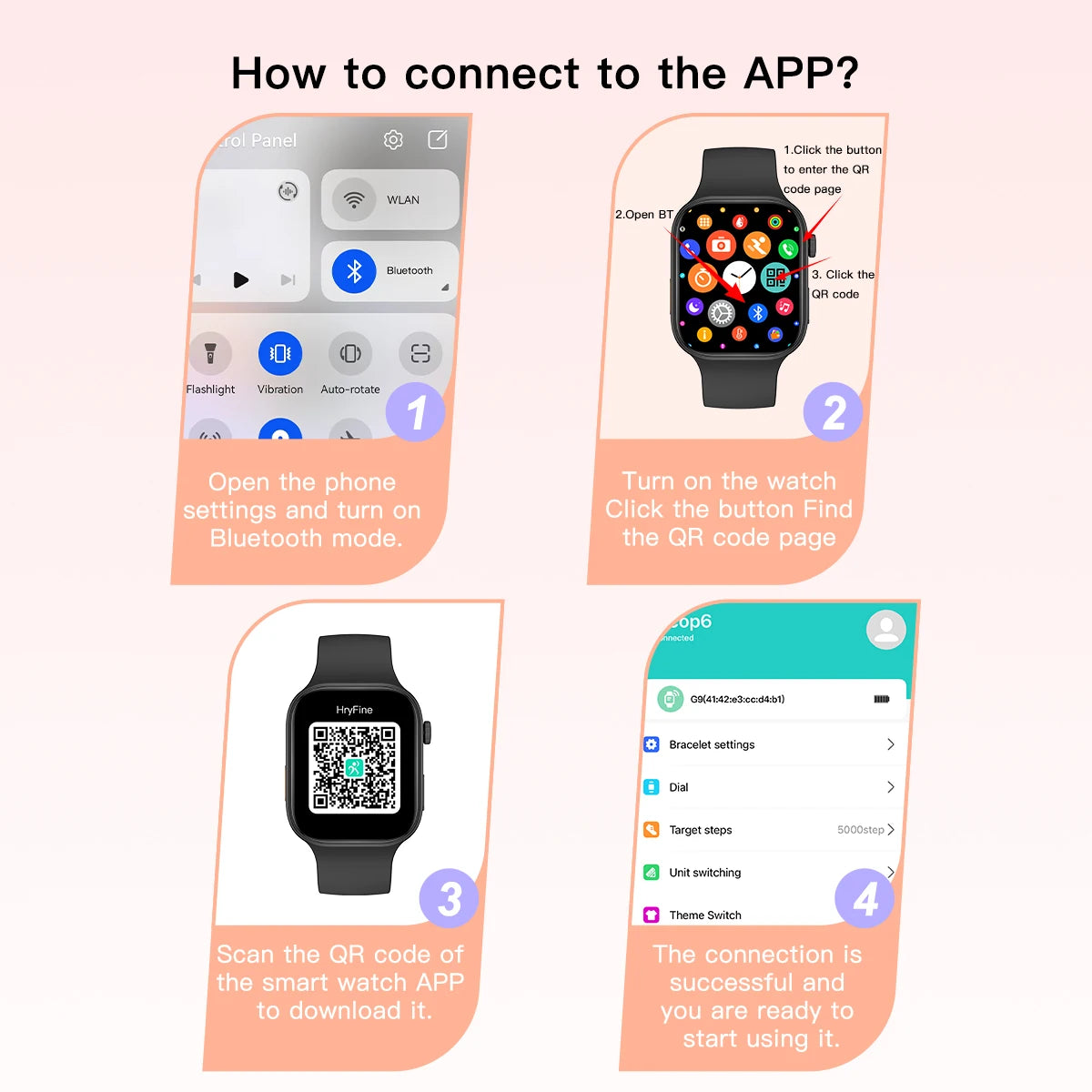 NEW Global Smartwatch For Apple Watch 1.83 Screen Multi Sport Mode Wireless Bluetooth Call Heart Rate Monitor For Men Women