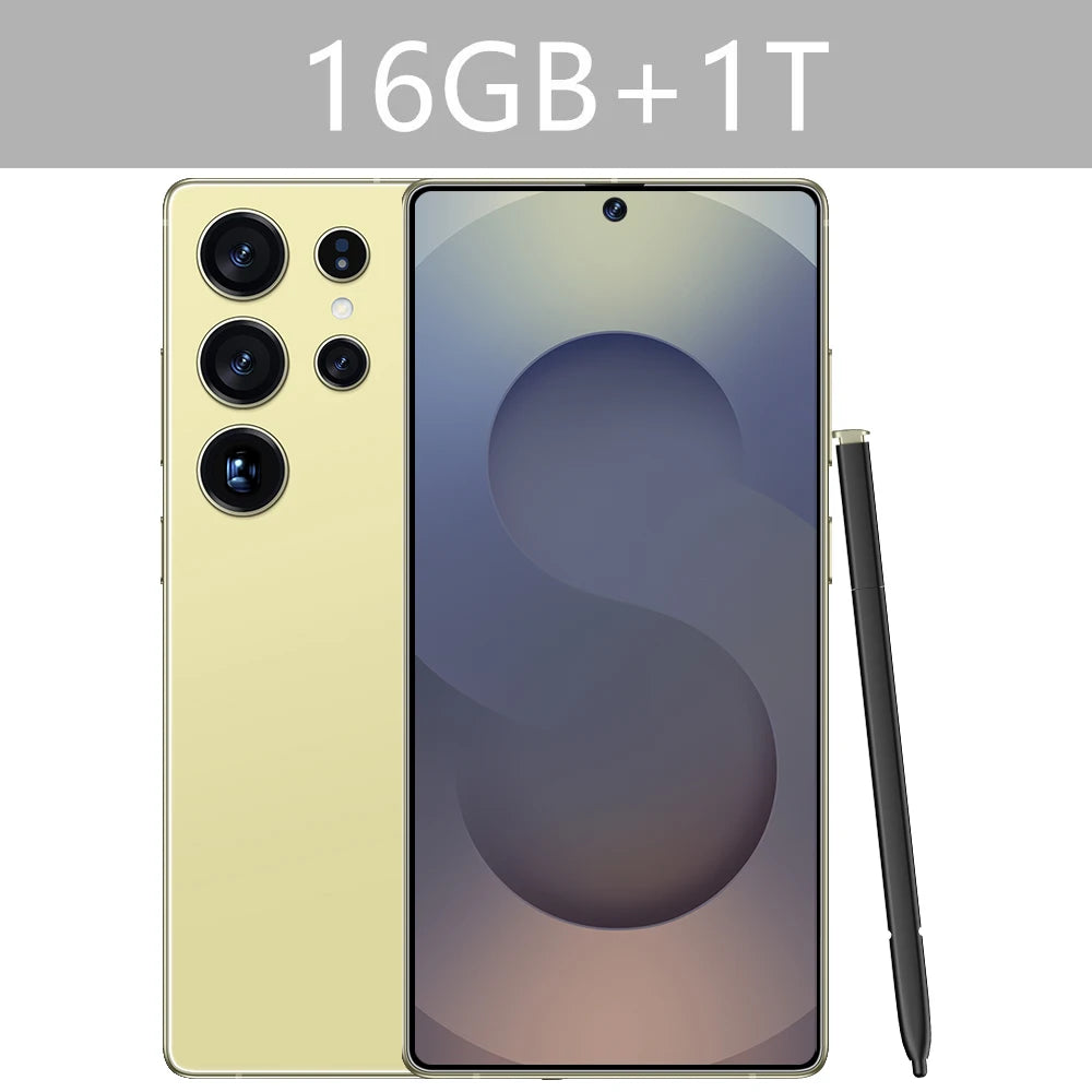 Cellphones S25 Ultra 7.3HD Original Mobile Phones 4G 5G Dual SIM Card Smartphone 7800mAh Android 14 Global Version Cell Phone