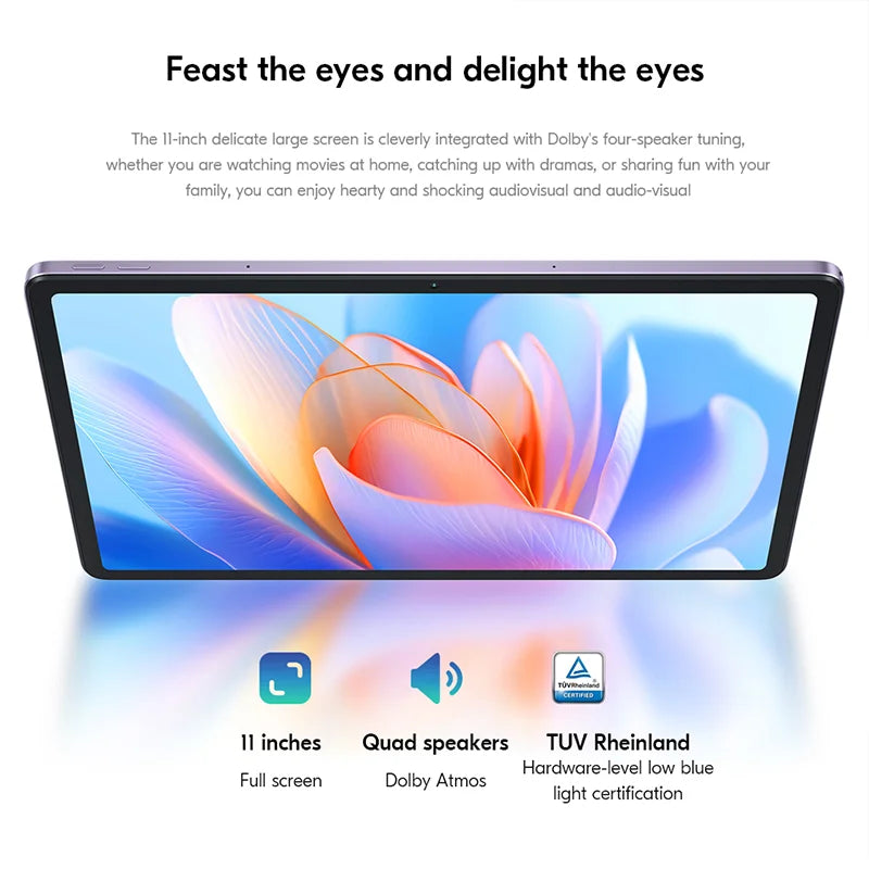 Global Firmware Lenovo Xiaoxin Pad 6 GB 128GB 2024 Version 90Hz 11'' Display Mini Tablet Snapdragon 685 7040mAh Google Play Tab
