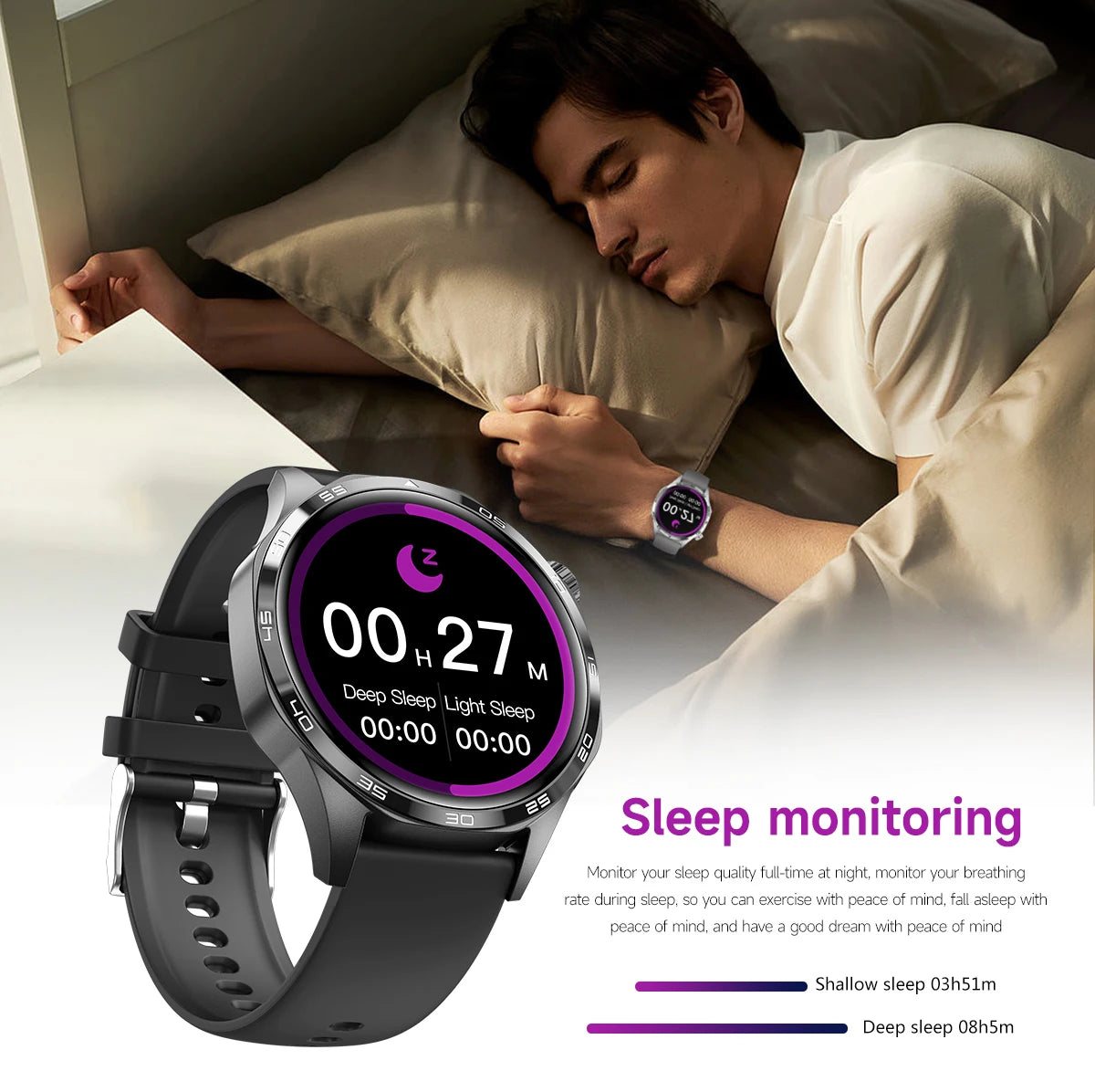 For HUAWEI IOS Outdoor Sport GPS Smart Watch Men 1.53-inch HD AMOLED Screen IP68 Waterproof Bluetooth Call NFC Smartwatch 2025