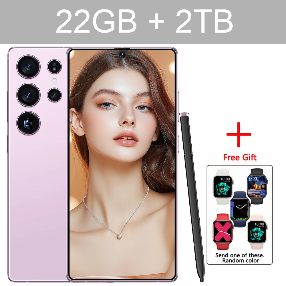 Cellphones S25 Ultra 7.3HD Original Mobile Phones 4G 5G Dual SIM Card Smartphone 7800mAh Android 14 Global Version Cell Phone