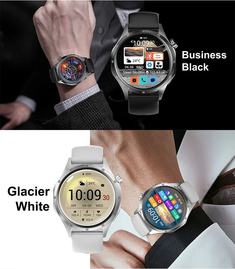 For HUAWEI GT5 Pro GPS NFC Smart Watch Men 360*360 AMOLED Screen Heart rate Bluetooth Call IP67 Waterproof Man Smartwatch 2025
