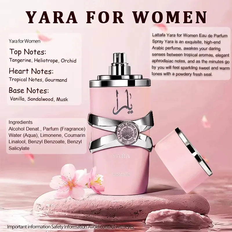 100ml Original Arab Perfumes Women Eau De Parfum Spray Lasting Fragrance Pheromone Light Fragrance Asad Perfume Hombre Gift New