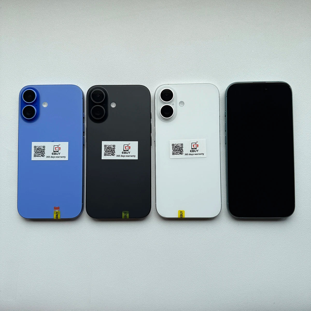 Original iPhone 16 Physical SIM 6.1 inch A18 Mobile Phone 5G Unlocked Dual SIM Face ID 128/256/512GB ROM 8GB Smart Phone