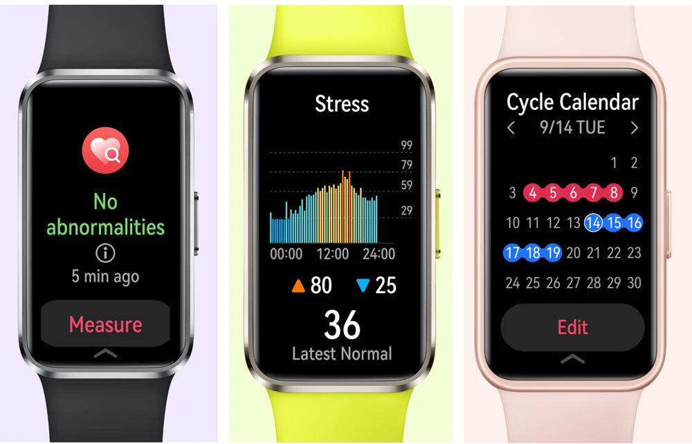 Huawei Band 10,Global Version Smartwatch,Compatible with IOS & Android,Sleep Tracking,Health monitor,14 days battery life,