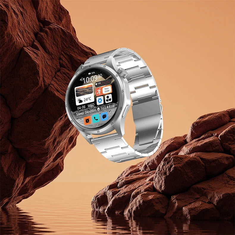 For HUAWEI GT5 Pro GPS NFC Smart Watch Men 360*360 AMOLED Screen Heart rate Bluetooth Call IP67 Waterproof Man Smartwatch 2025