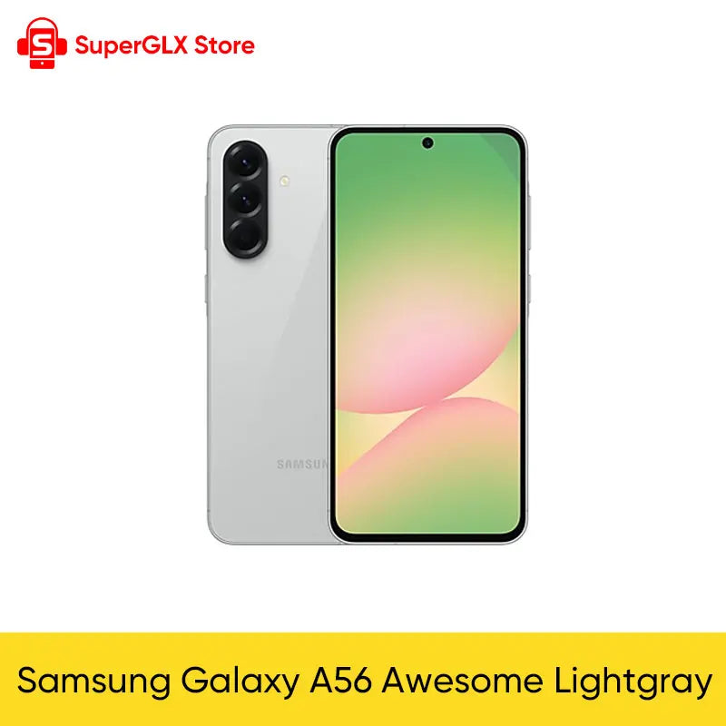 Global Version Samsung Galaxy A56 Exynos 1580 5G Smartphone 6.7" Super AMOLED 120Hz Display 50MP Camera 5000mAh 45W Fast Charge