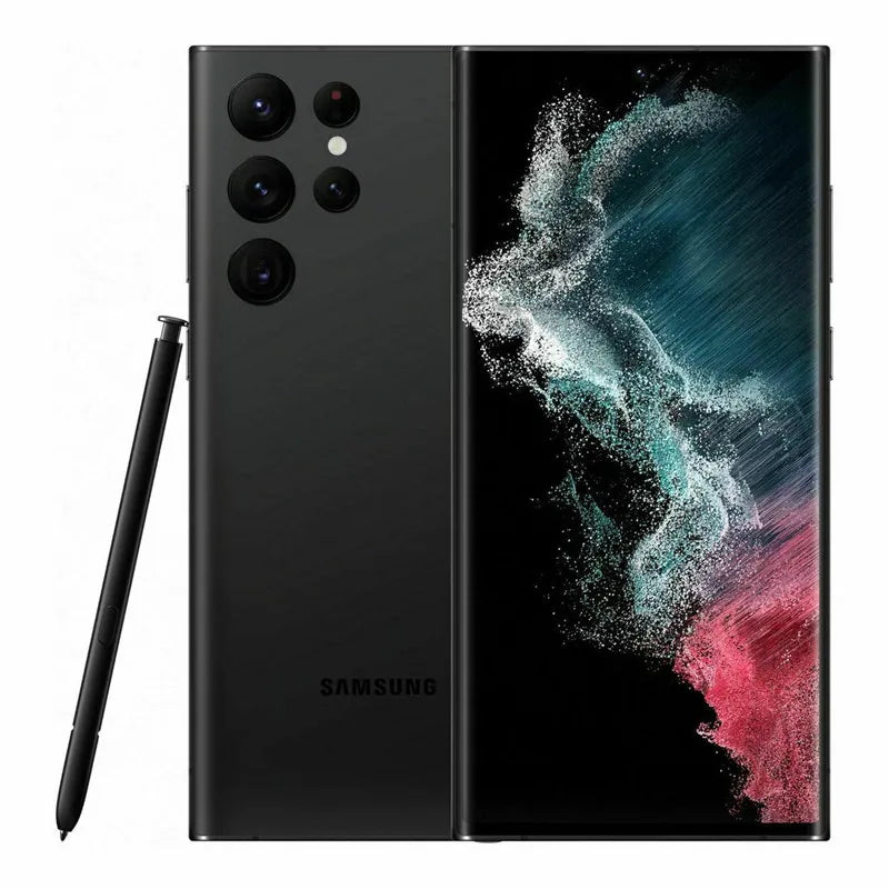 Samsung Galaxy S22 Ultra 5G S908U1 6.8" AMOLED 8/12GB 12/128/256/512GB ROM Snapdragon NFC S Pen Original Unlocked Cellphone