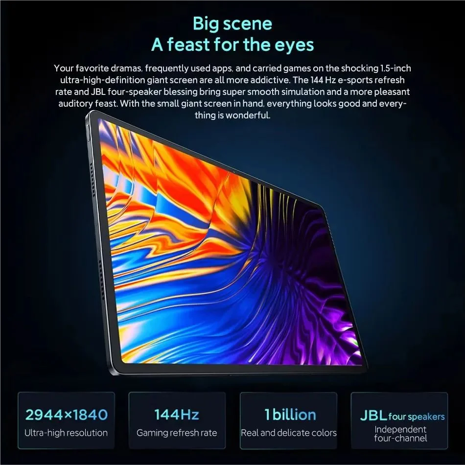 Original CN Version Lenovo Xiaoxin Pad Pro 12.7 2025 Pads MTK Dimensity 8300 144Hz 128GB 256GB 10200mAh 45W Charging GPS Tablet