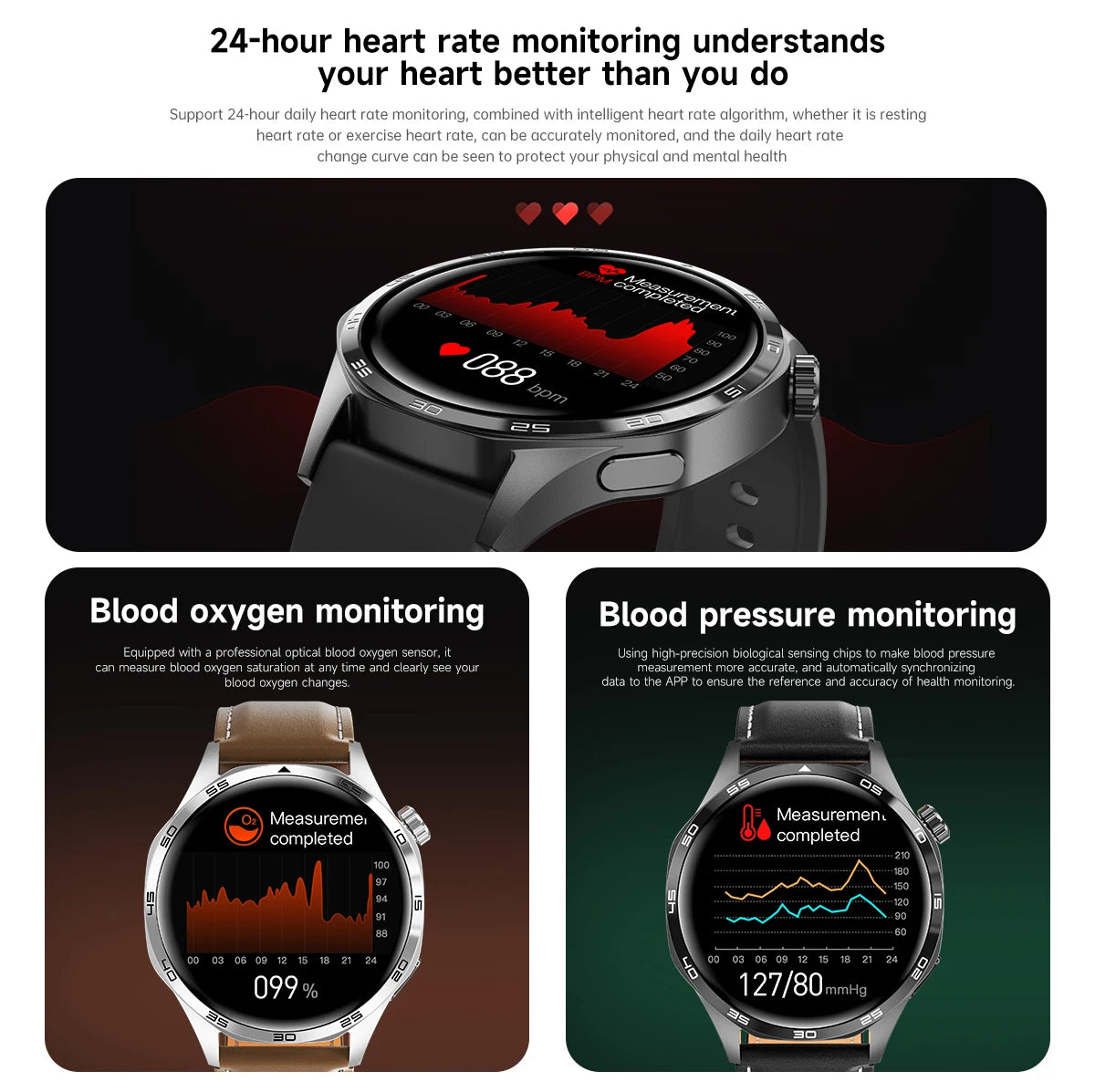 For HUAWEI IOS Outdoor Sport GPS Smart Watch Men 1.53-inch HD AMOLED Screen IP68 Waterproof Bluetooth Call NFC Smartwatch 2025